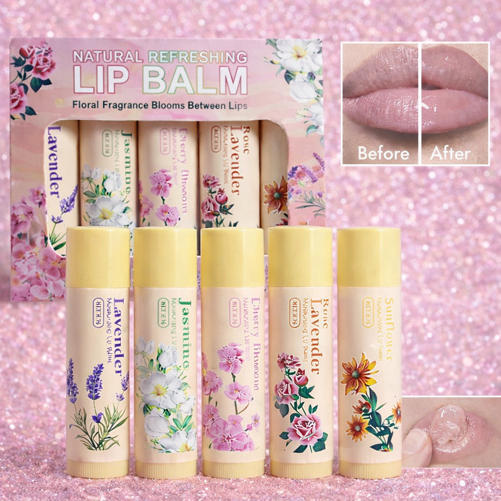 Fruit Flavor Lip Balm Set
