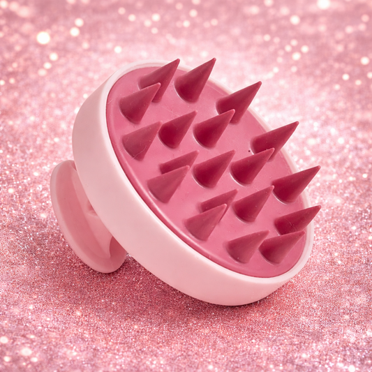 Silicone Shampoo Brush Head Scalp Massage