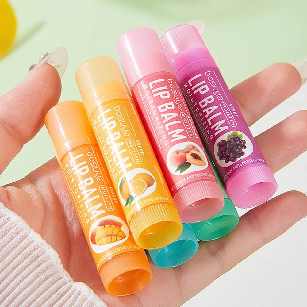  Fruit Flavor Lip Balm Set 