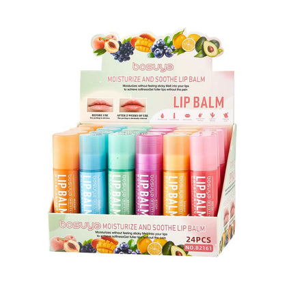  Fruit Flavor Lip Balm Set 